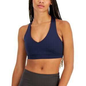 Ideology Women's Low-Impact Strappy Back V-Neck Sports Bra Purple M, $25 NWT